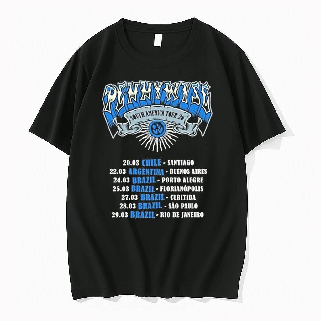 2026 Pennywise South America Tour Shirts