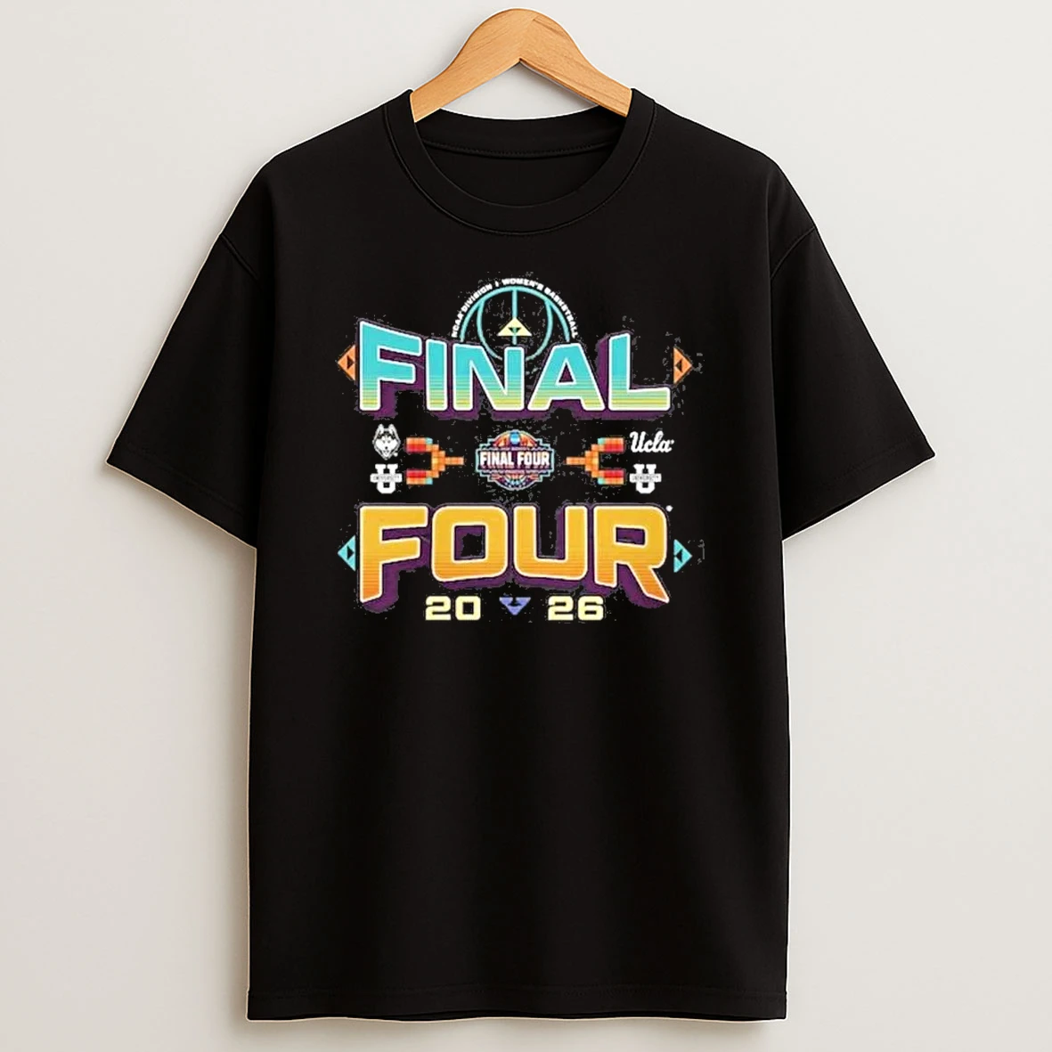 4 Teams 2026 Ncaa Womens Basketball Tournament March Madness Final Four Shirts