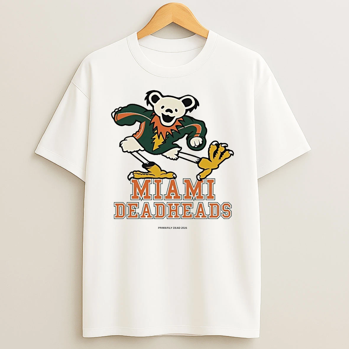 5brlle23 Grateful Dead Miami Hurricanes Deadheads Primarily Dead 2026 Shirts