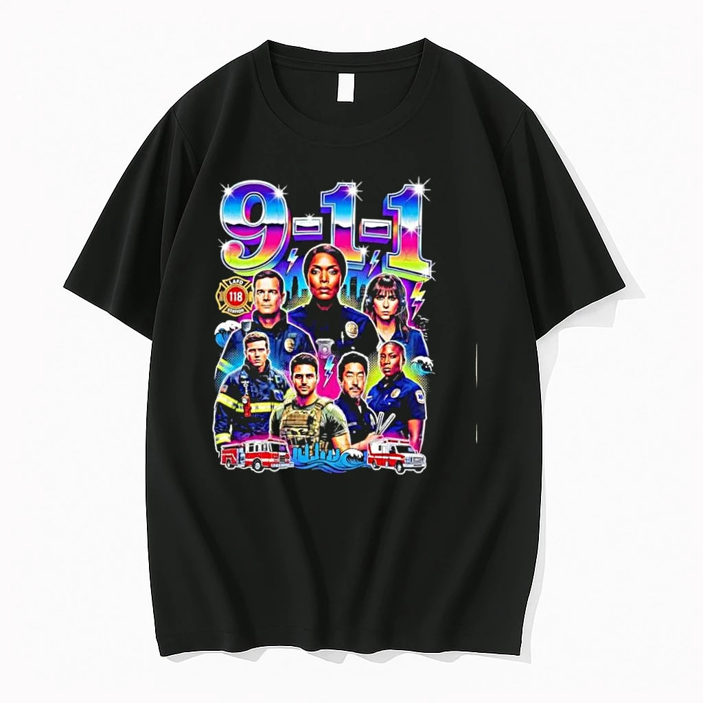 9 11 Athena Bobby Maddie Buck Eddie Chimney Hen Lafd Station 118 Shirts