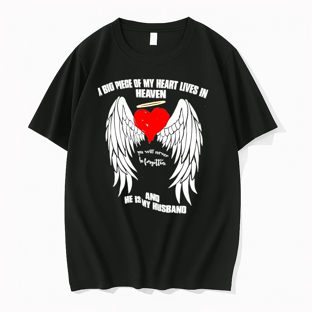 A Big Piece Of My Heart Lives In Heaven Shirts