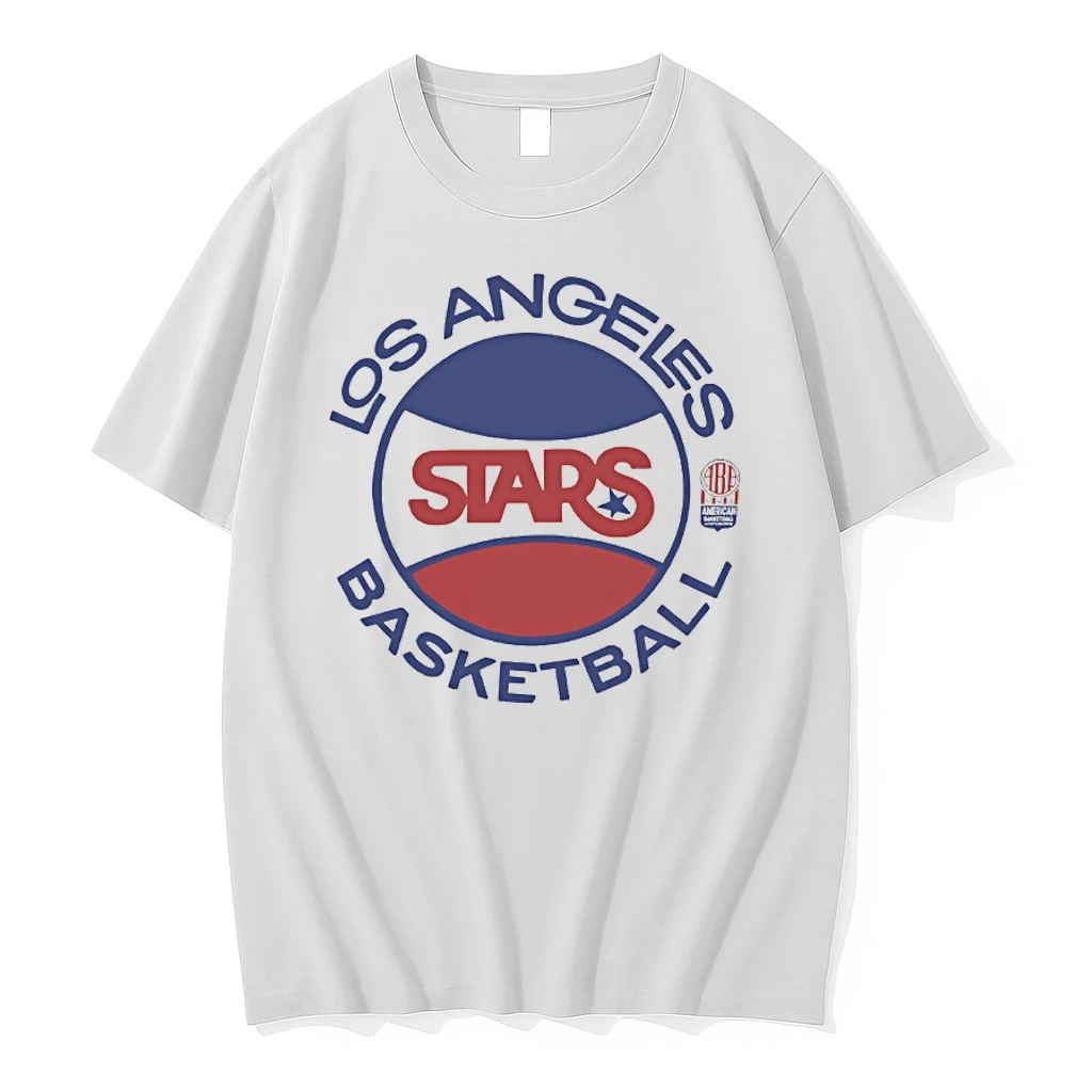 Aba Los Angeles Stars Basketball Retro Logo Shirts
