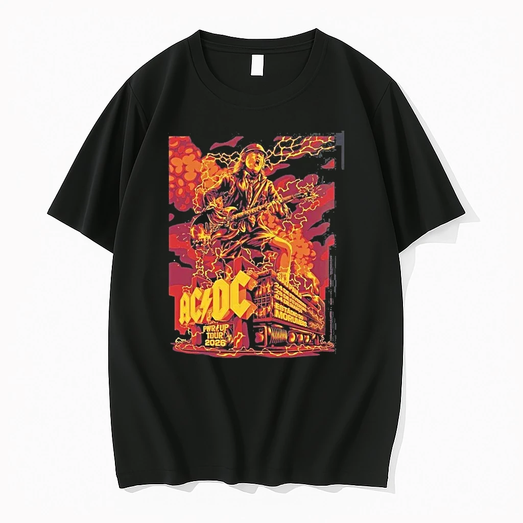 Acdc Pwr Up Tour 2026 Sao Paulo Brazil Venue At Estadio Do Morumbis On February 24 28 And March 4 2026 Shirts