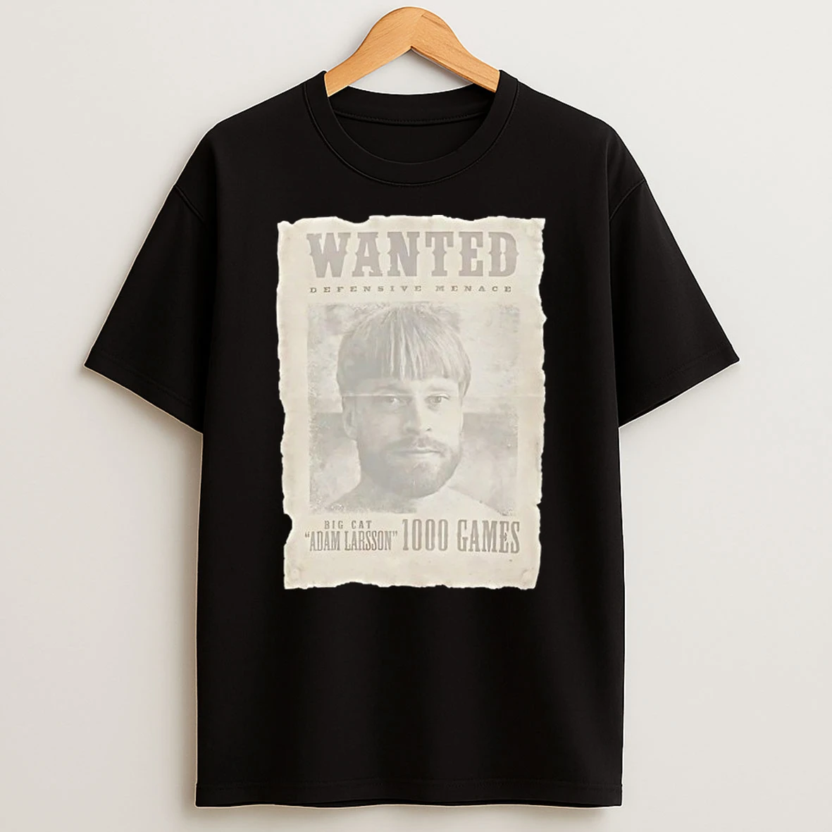 Adam Larsson 1000 Games Wanted Shirts