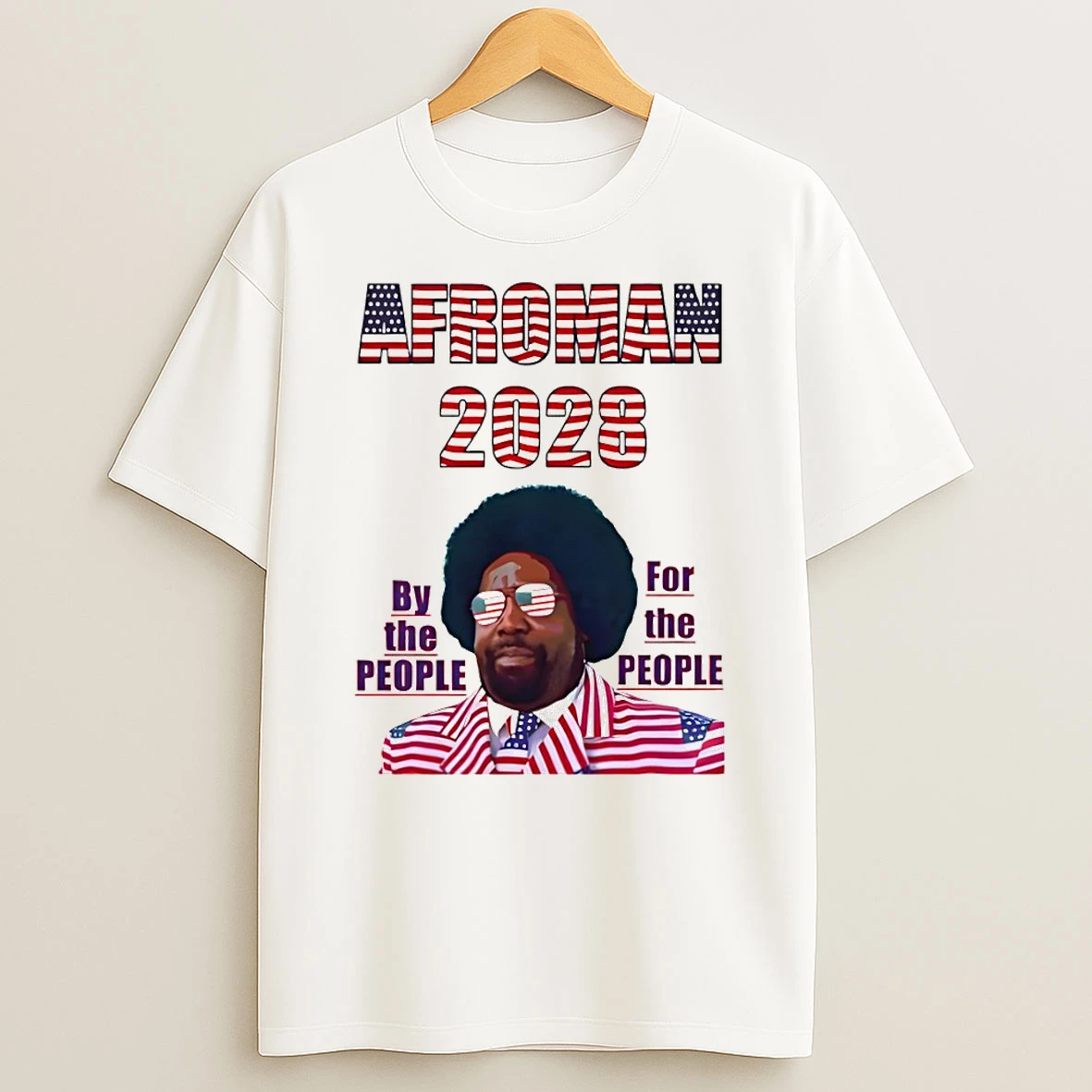 Afroman 2028 By The People For The People American Flag Shirts