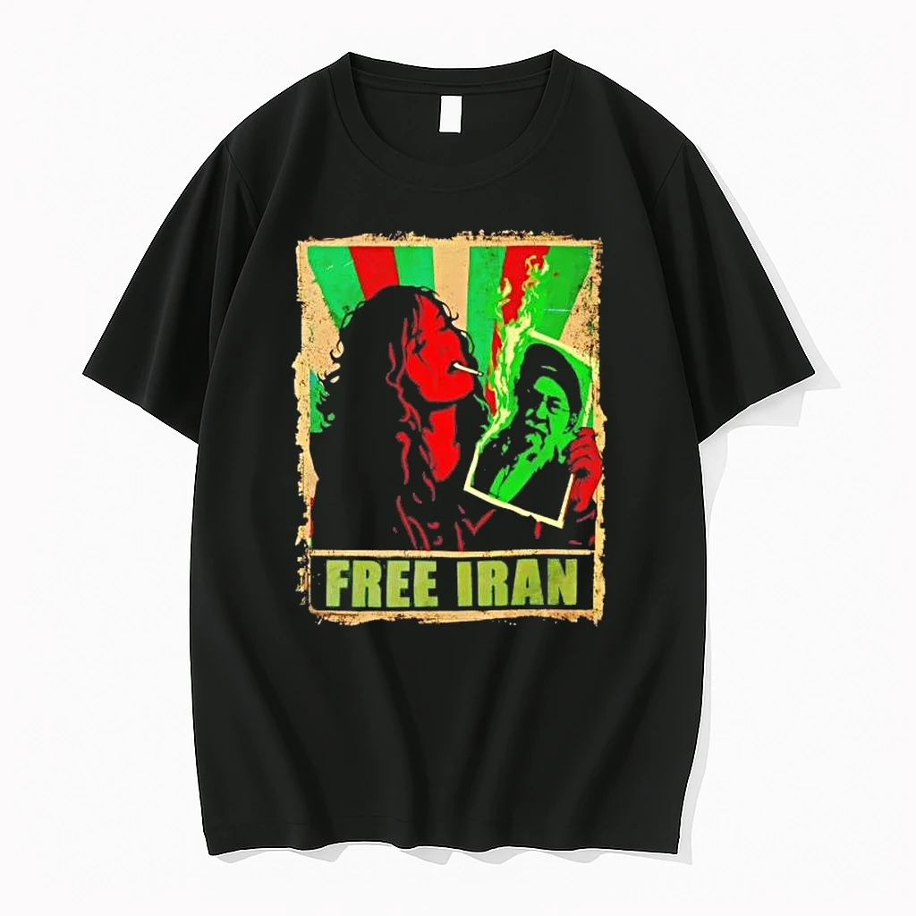 Aida Rostami Smoke By Iran Khamenei Free Iran Tee Shirts