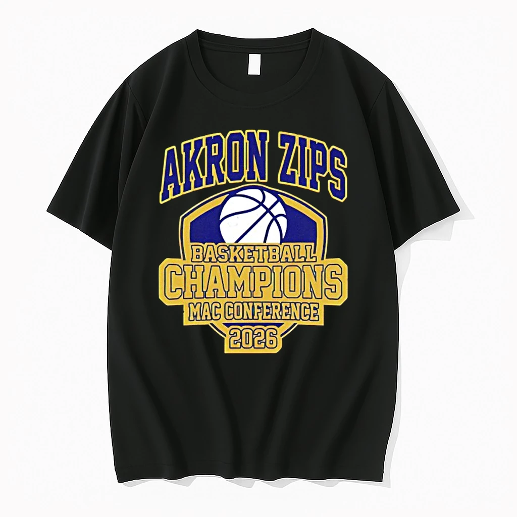 Akron Zips Basketball Champions Mac Conference 2026 Shirts