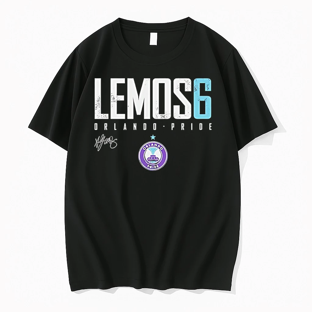 Ally Lemos 6 Orlando Pride Name And Number Signature Shirts