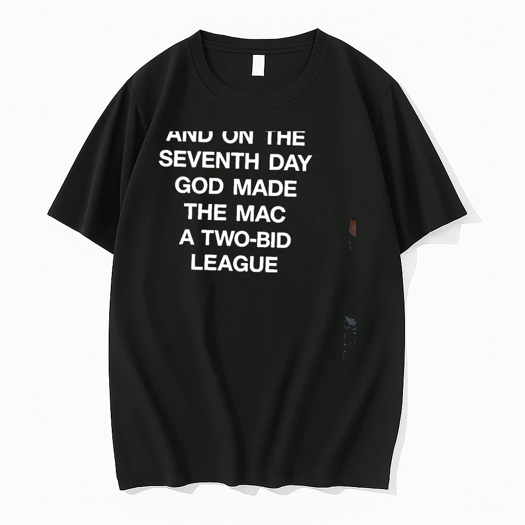 And On The Seventh Day God Made The Mac A Two Bid League Shirts