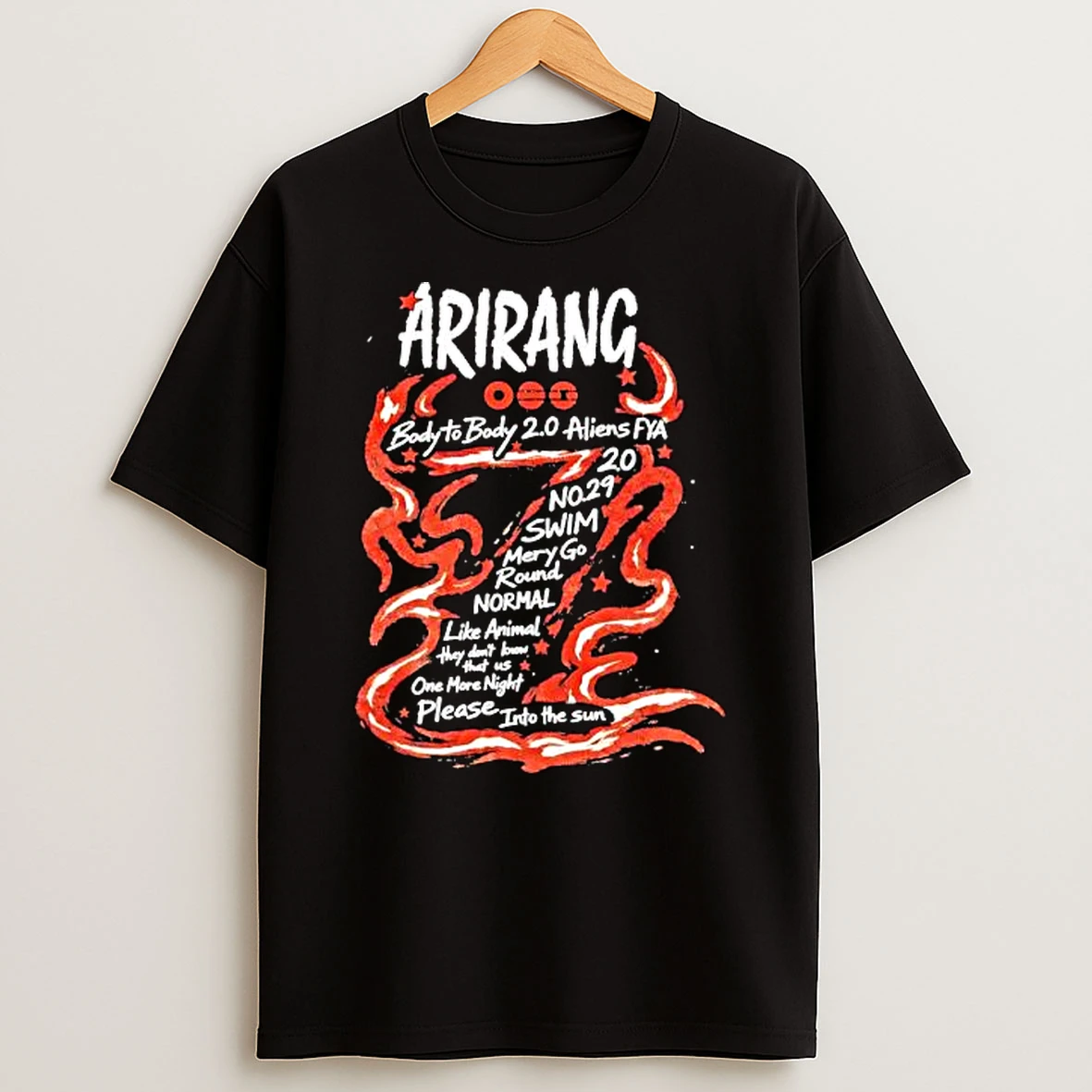 Arirang Body To Body 2 0 Aliens Fya Shirts