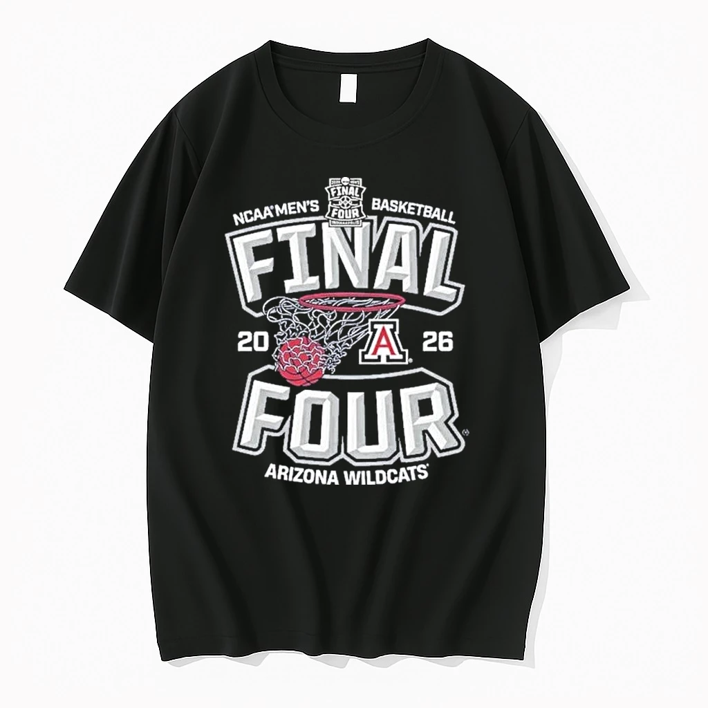 Arizona Mens Basketball 2026 Ncaa Final Four Hoop Shirts