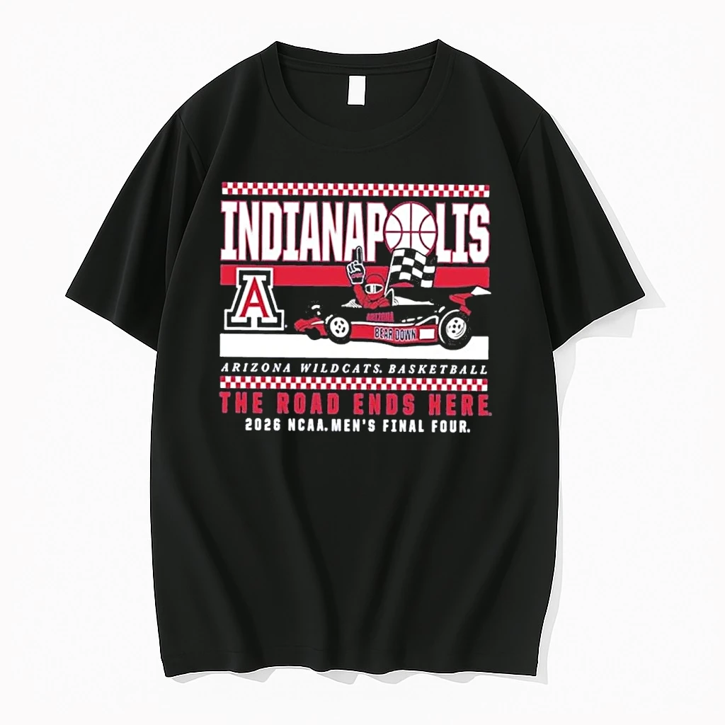 Arizona Mens Basketball 2026 Ncaa Final Four On The Road Again Shirts