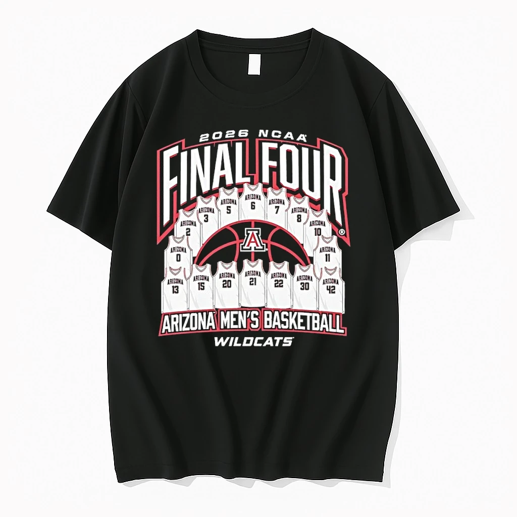Arizona Wildcats 2026 Ncaa Mens Basketball Final Four Jersey Shirts