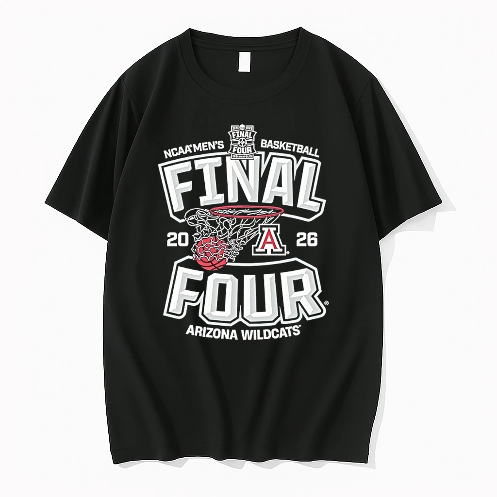 Arizona Wildcats 2026 Ncaa Mens Basketball Final Four Graphic Shirts