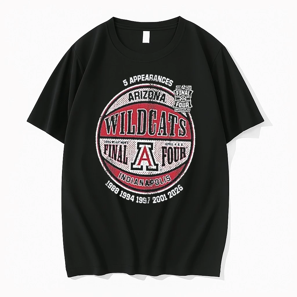 Arizona Wildcats Mens Basketball 2026 Final Four Ball Shirts