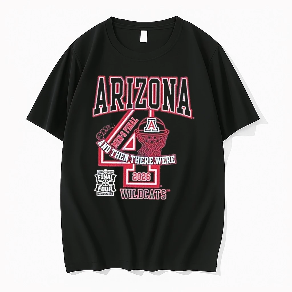Arizona Wildcats Mens Basketball 2026 Final Four Number Shirts