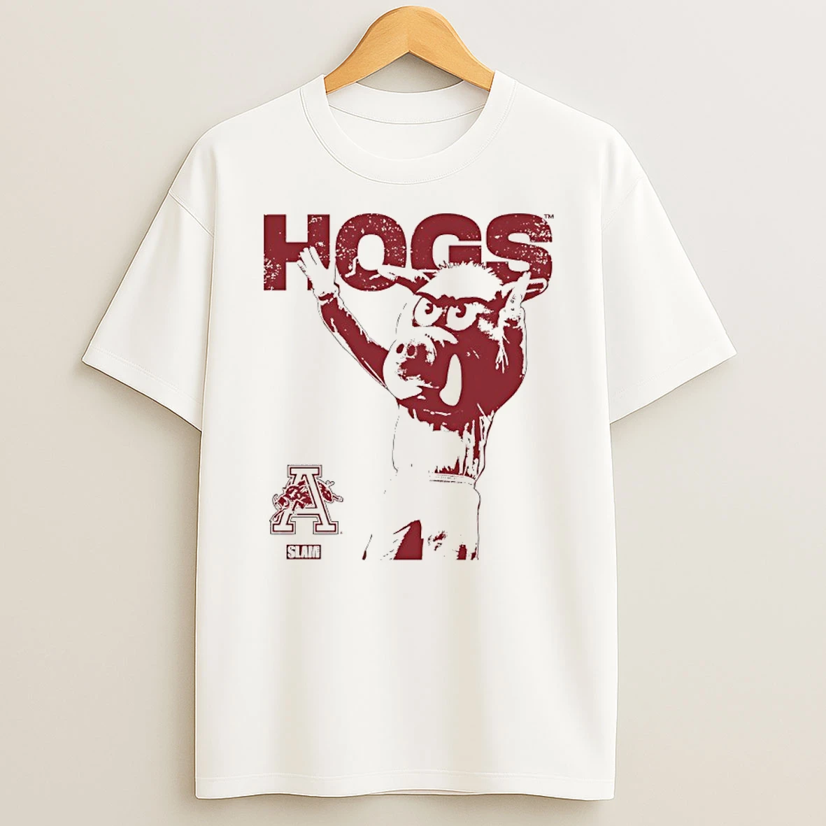Arkansas Big Red Mascot Slam Shirts