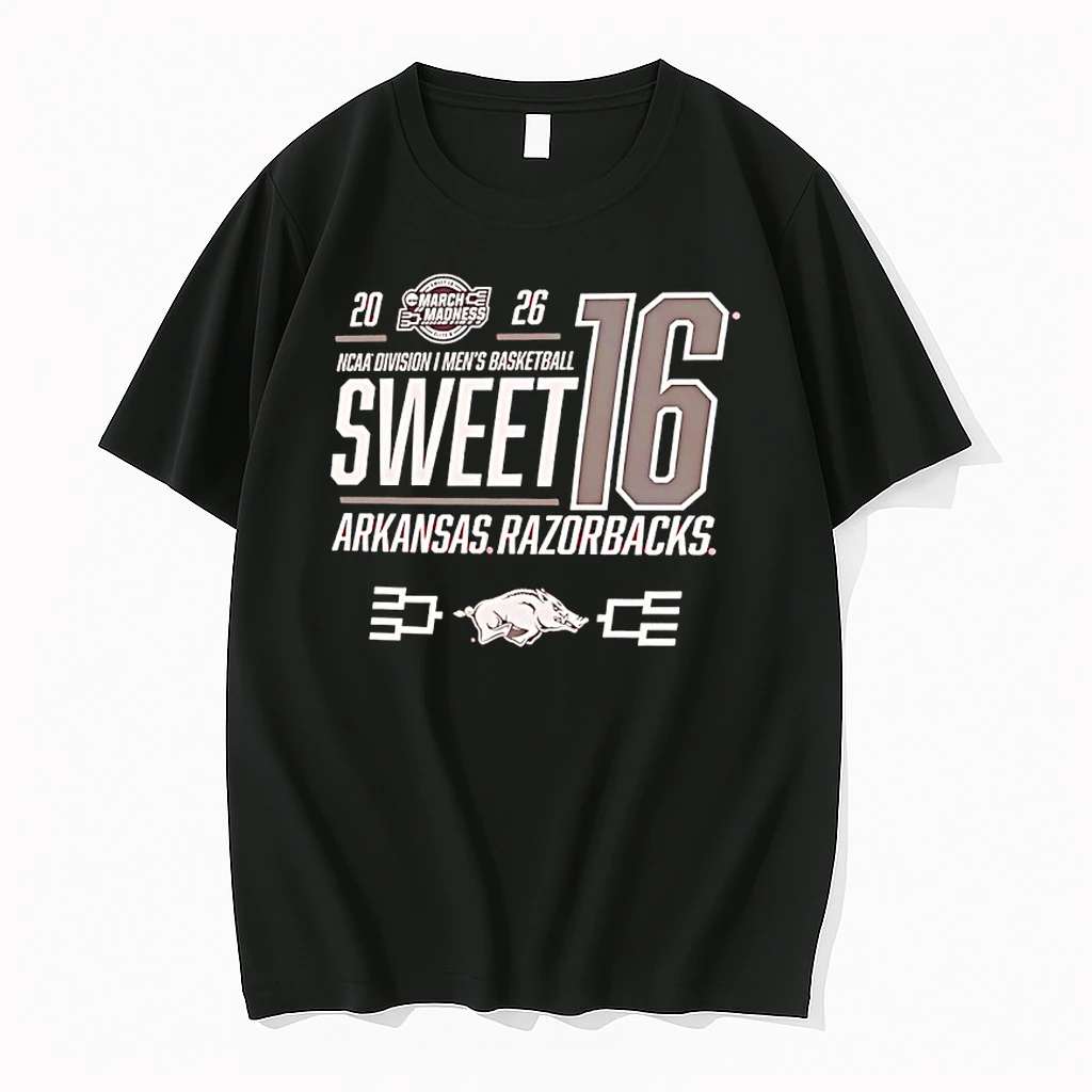 Arkansas Razorbacks 2026 Ncaa March Madness Sweet 16 Bound Classic Shirts