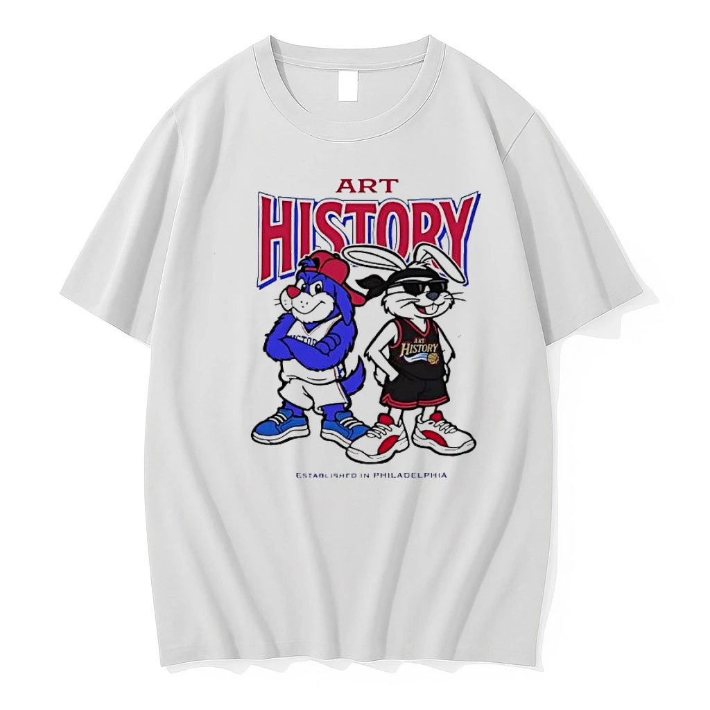 Art History Blue Dog And Grey Rabbit Established In Philadelphia Shirts