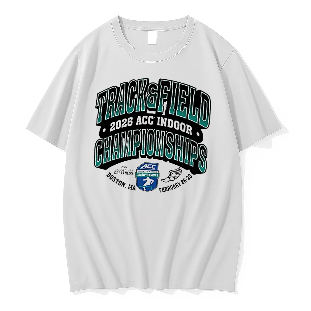Atlantic Coast Conference Mens And Womens Indoor Track And Field Championships Boston Ma February 26 28 Shirts
