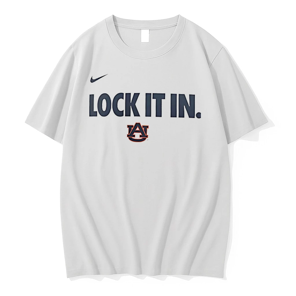 Auburn Tigers Lock It In 2026 On Court Bench Shirts