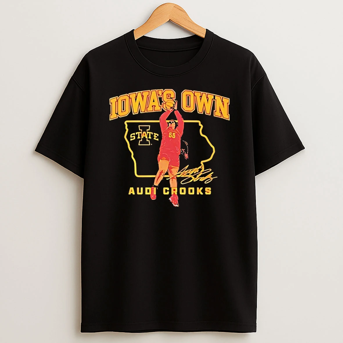 Audi Crooks Iowa State Cyclones Womens Basketball Iowas Own Signature Shirts