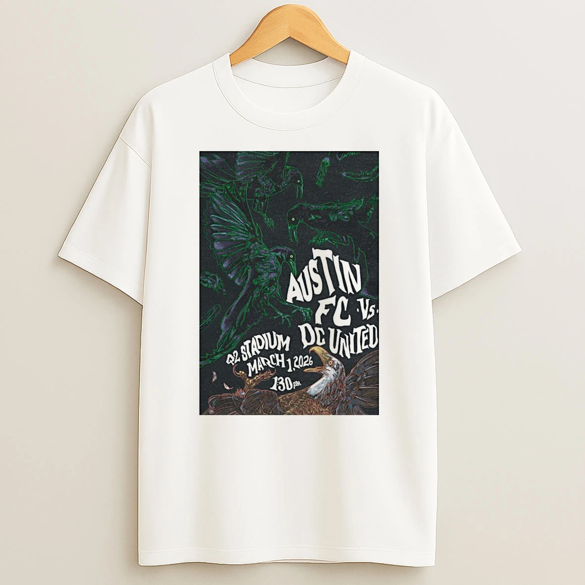 Austin Fc Vs Dc United March 1 2026 Q2 Stadium Shirts