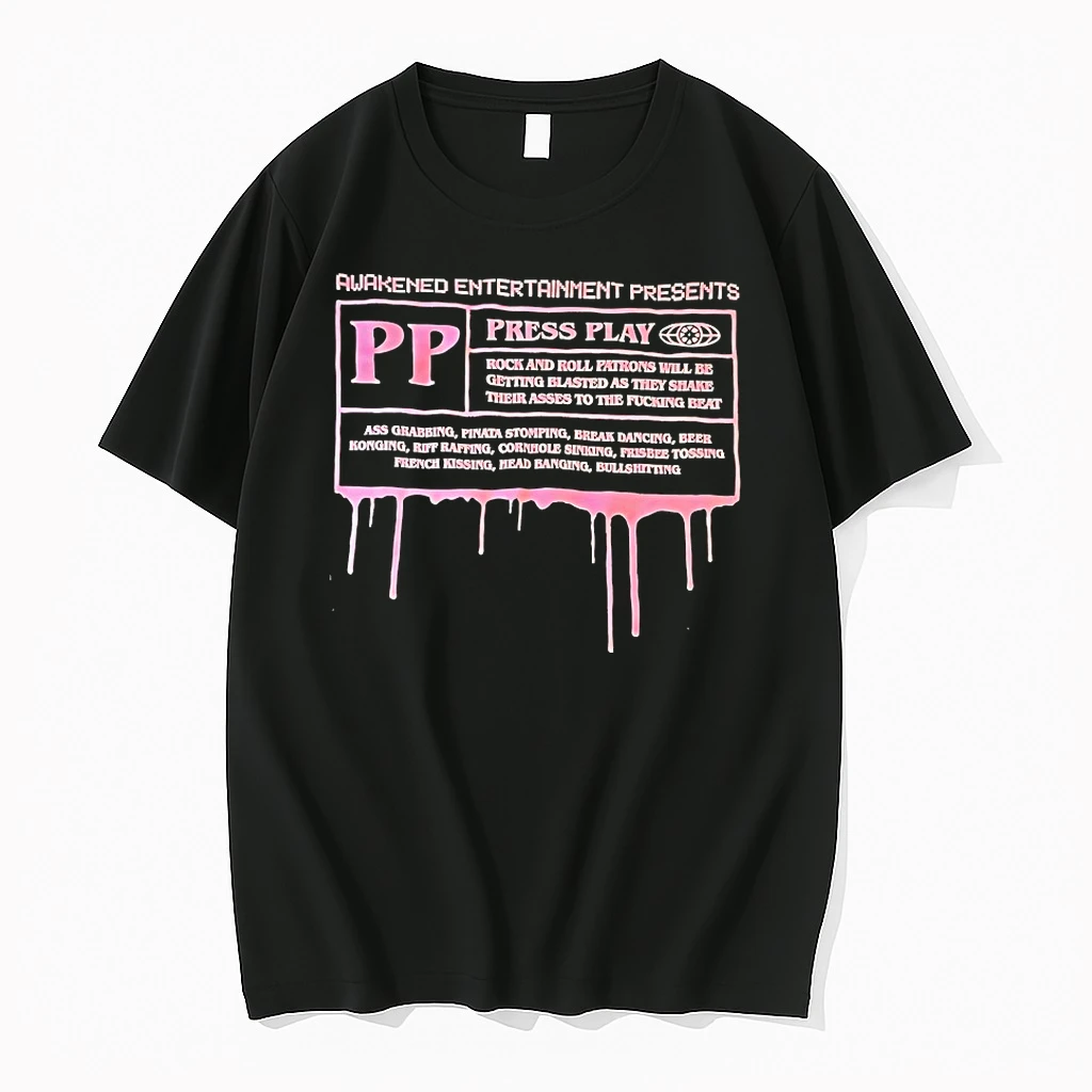 Awakened Entertainment Presents Press Play Shirts