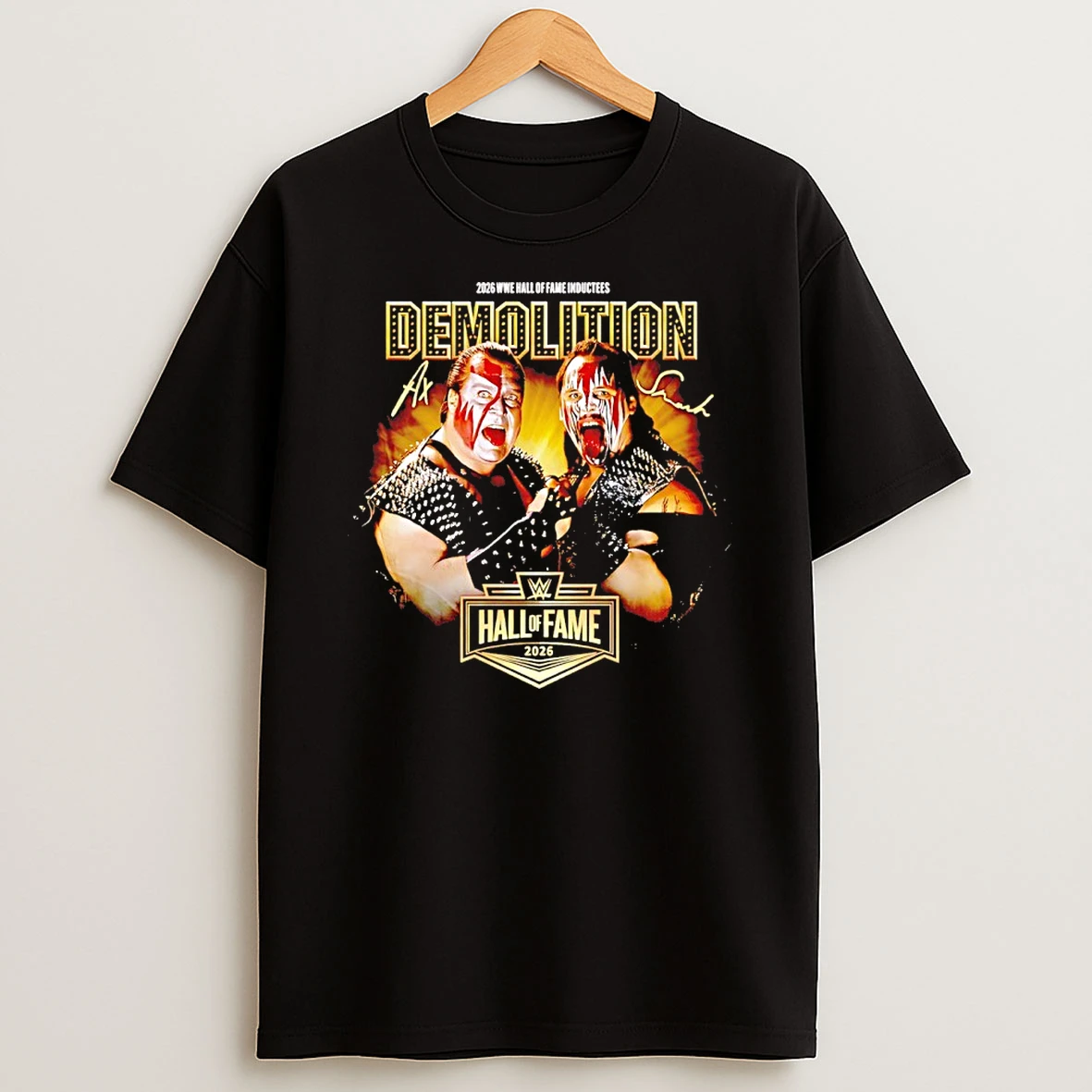 Ax And Smash Demolition 2026 Wwe Hall Of Fame Inductees Shirts