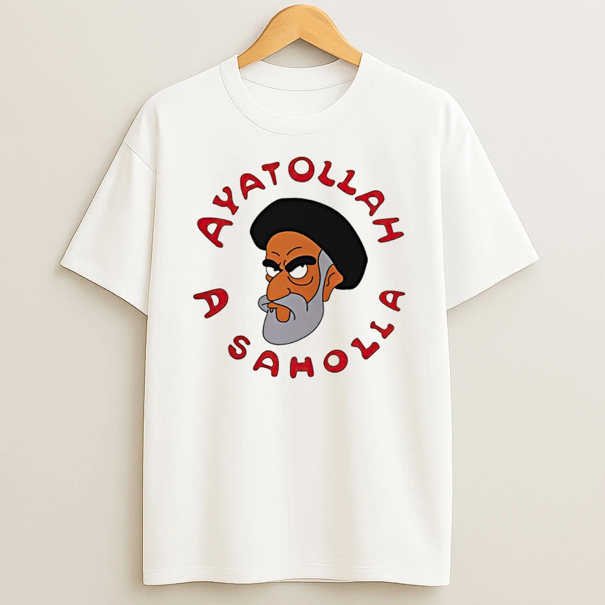 Ayatollah Assahola Cartoon Shirts