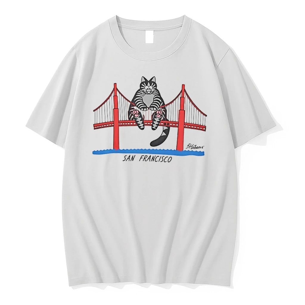 B Kliban Cat San Francisco Bridge Ryan Gosling Shirts