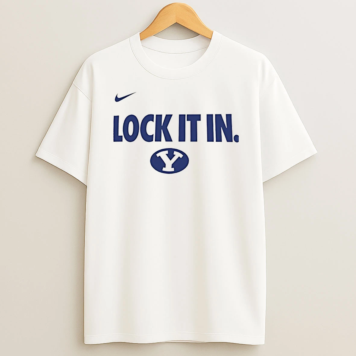 Byu Cougars Lock It In 2026 On Court Bench Shirts