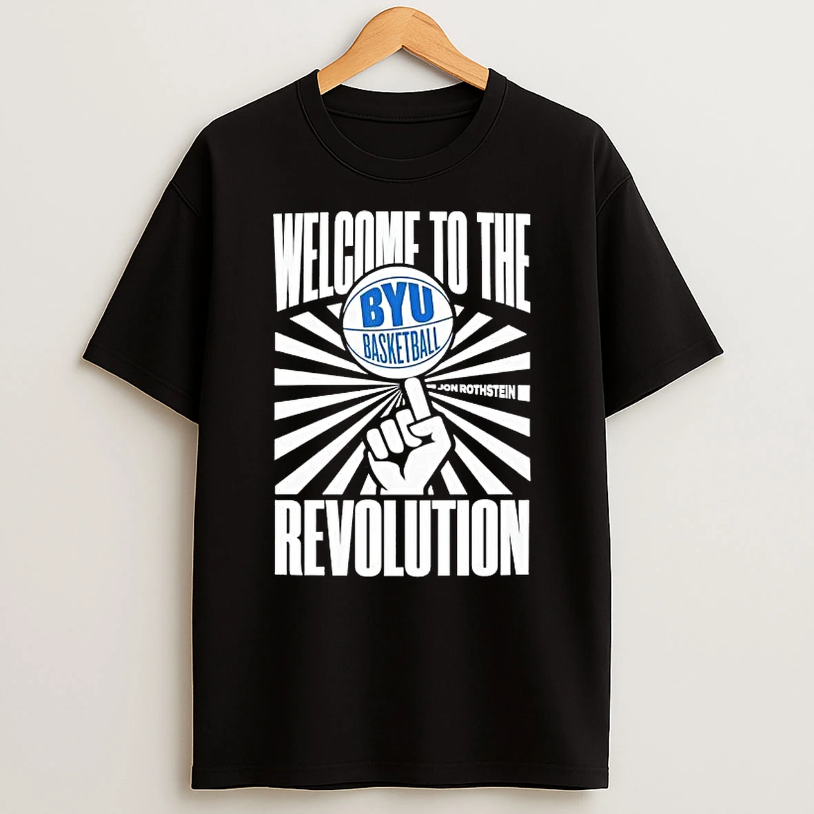 Byu Cougars Basketball Welcome To The Revolution Tee Shirts