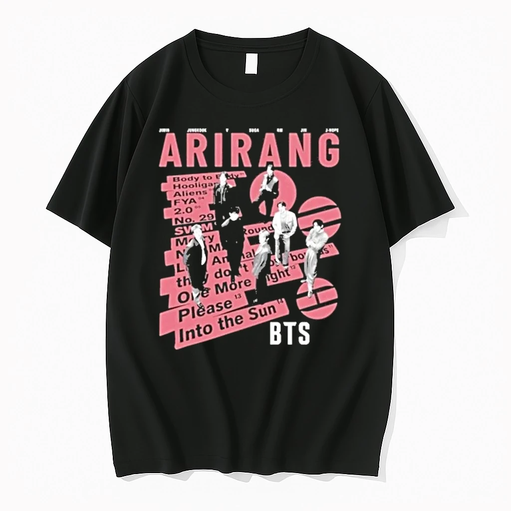 Bangtan 2026 Concert Bts Arirang World Tour Shirts