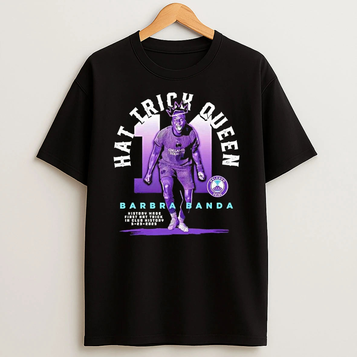 Barbra Banda Orlando Pride Hat Trick Soccer Shirts