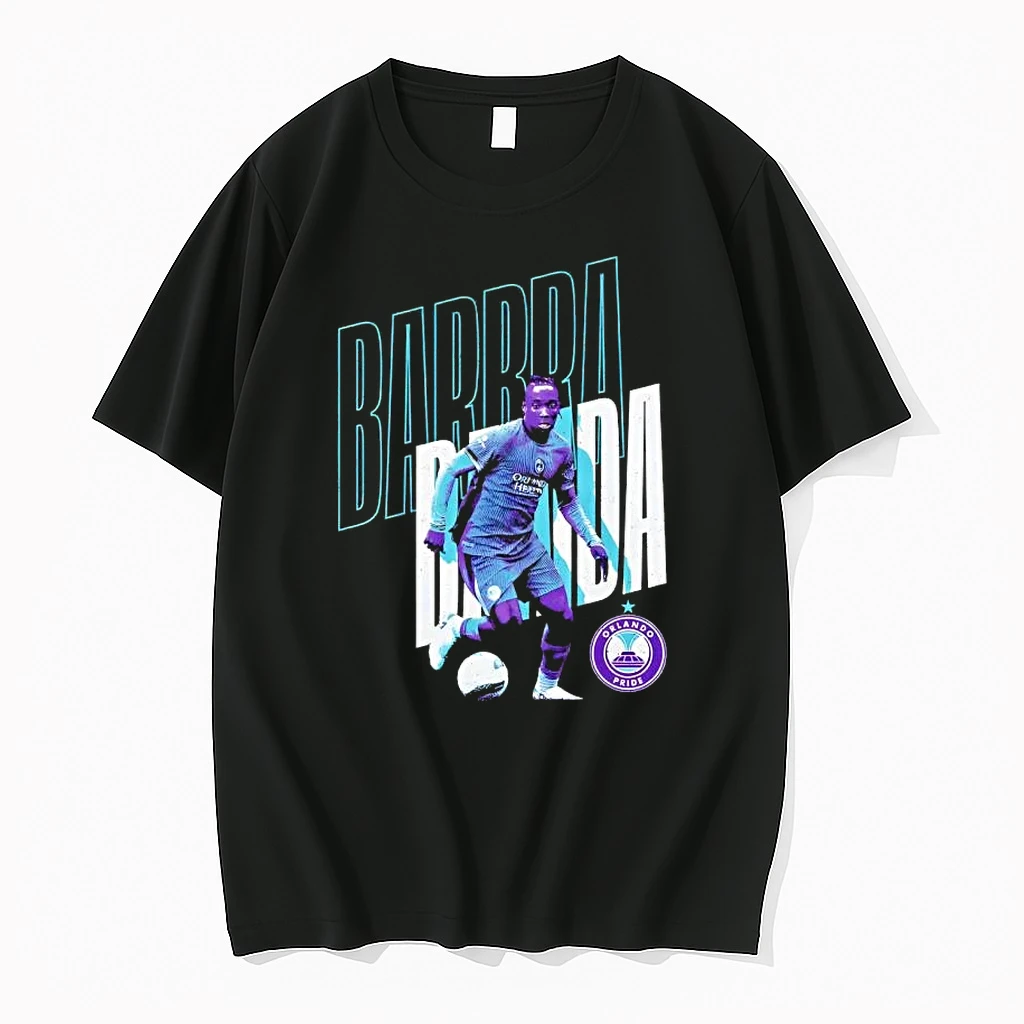 Barbra Banda Orlando Pride Outline Name Graphic Shirts