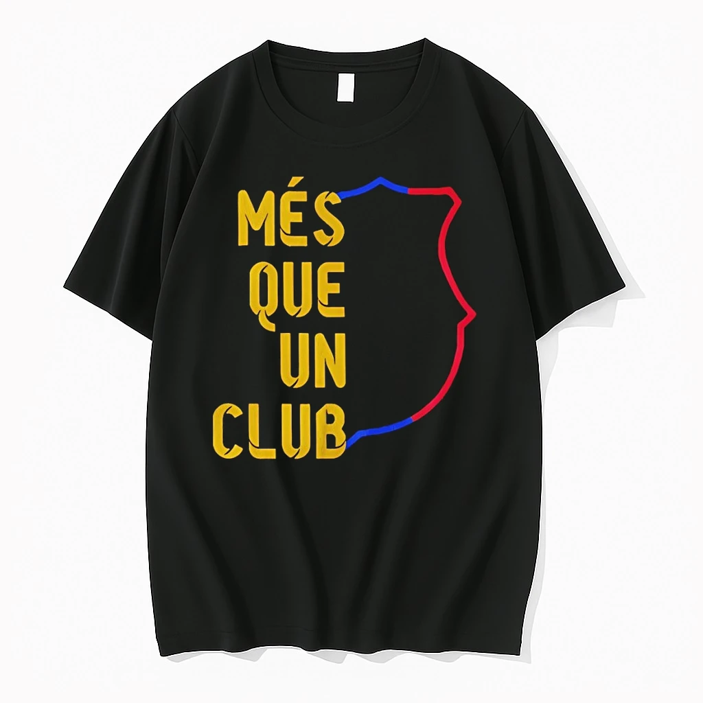 Barcelona Mes Que Un Club Football Fan Shirts