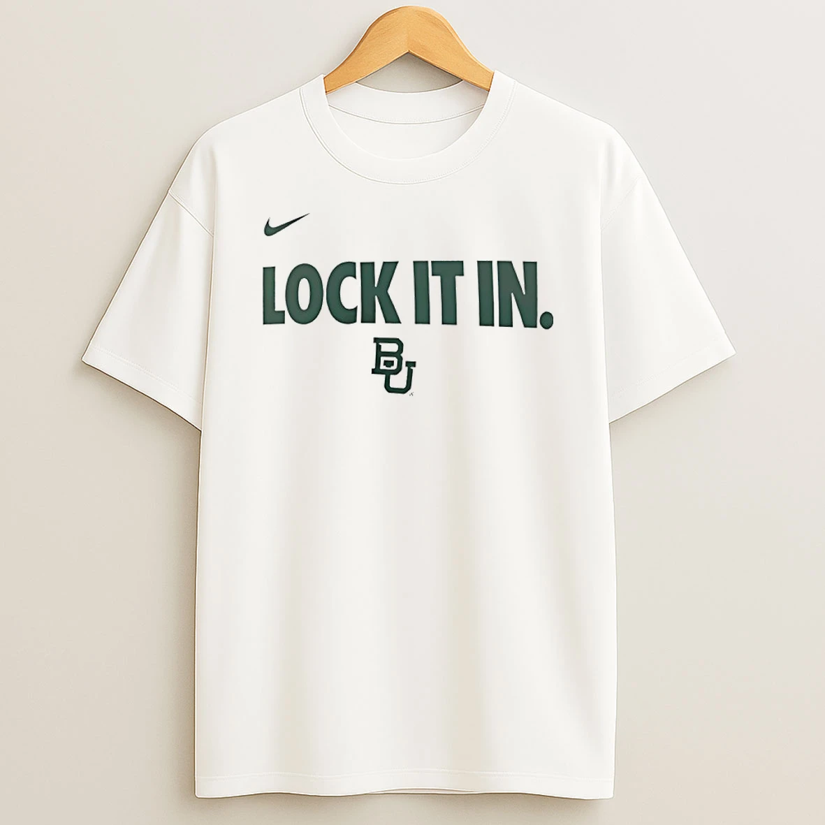 Baylor Bears Lock It In 2026 On Court Bench Shirts