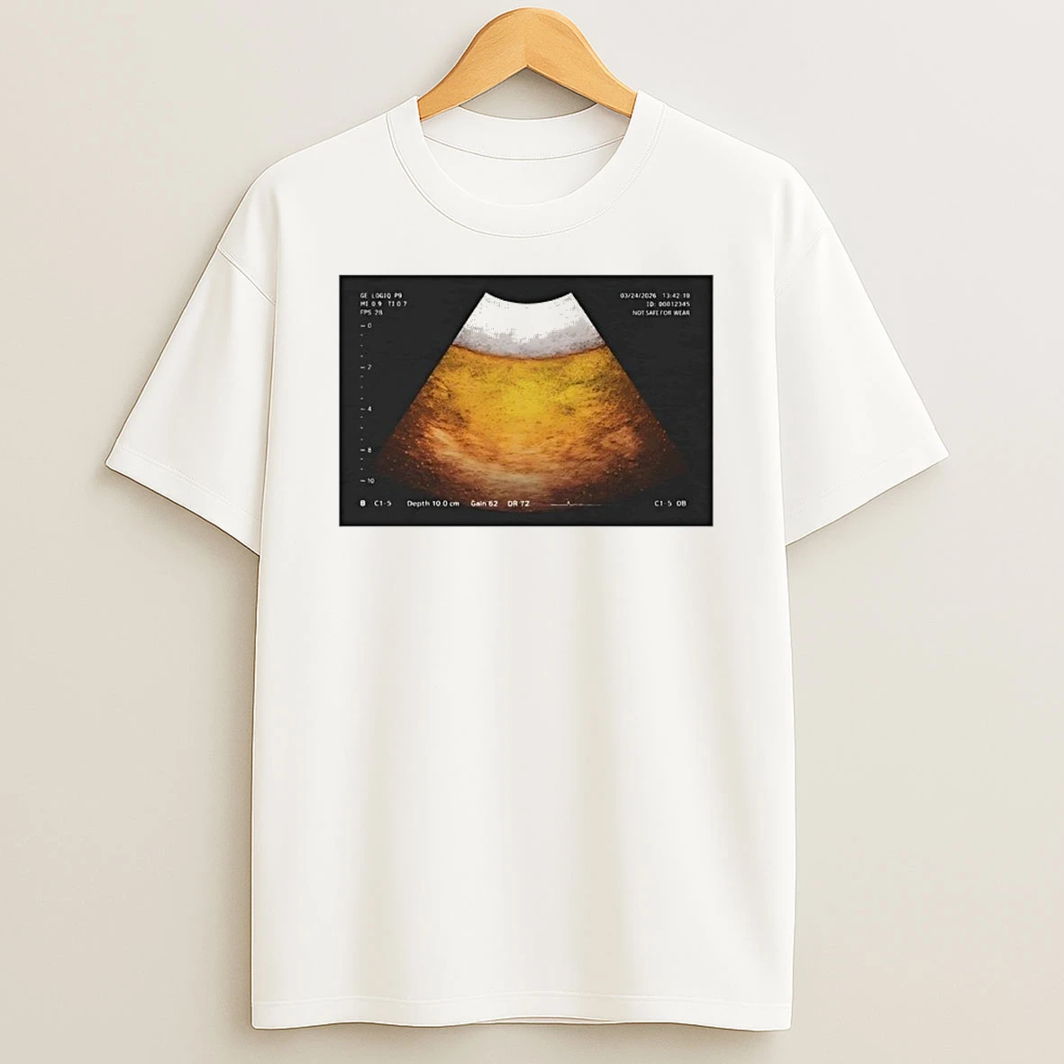 Beer Ultrasound Funny Shirts