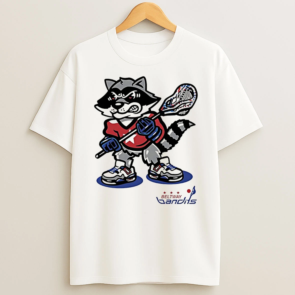 Beltway Bandits Lacrosse Raccoon Shirts