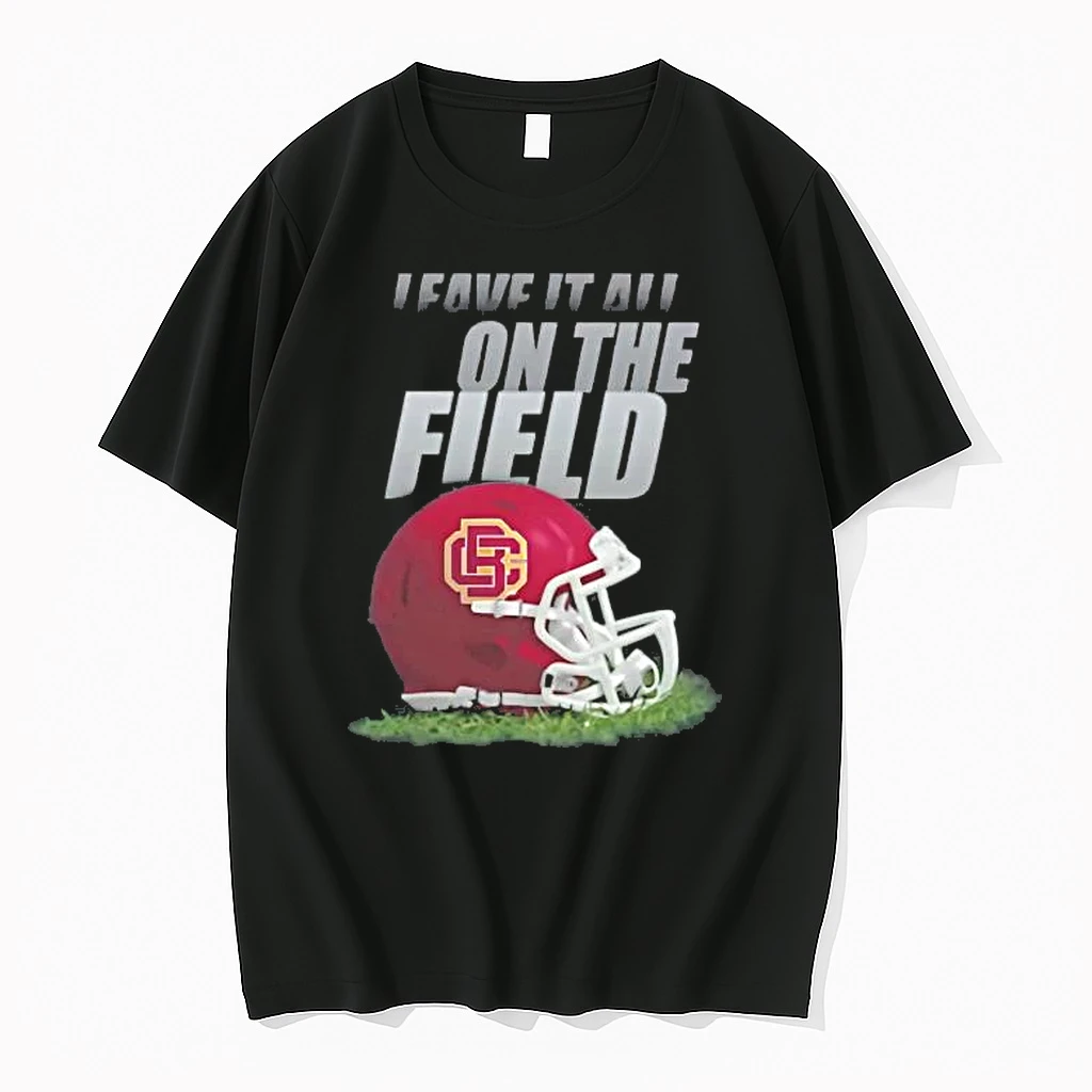 Bethune Cookman Wildcats Leave It All On The Field Helmet Tee Shirts
