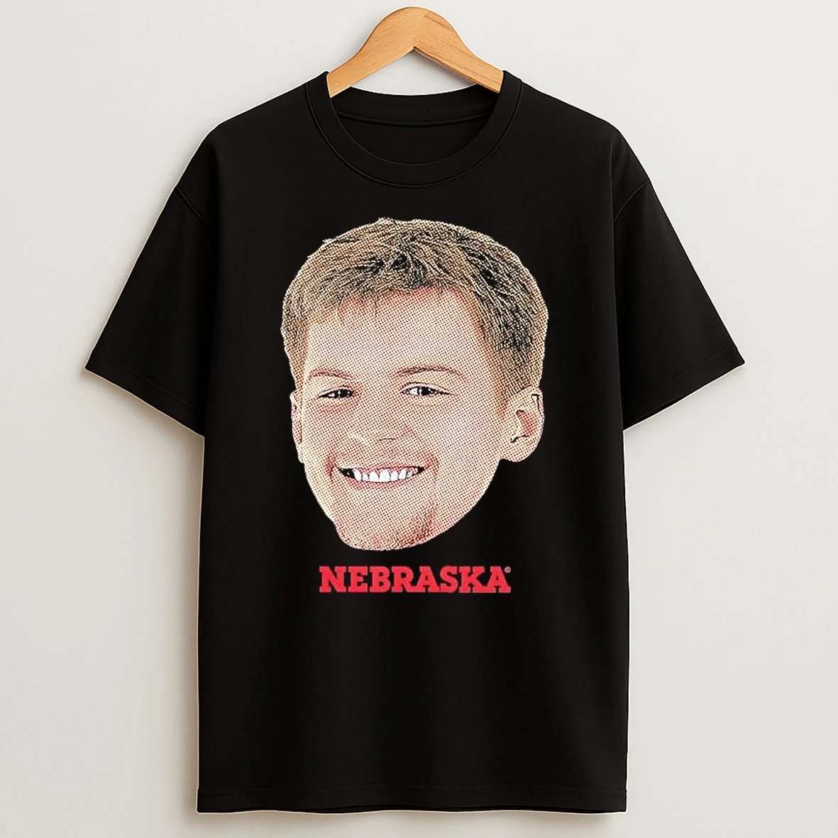 Big Head Will Cooper Nebraska Huskers Shirts