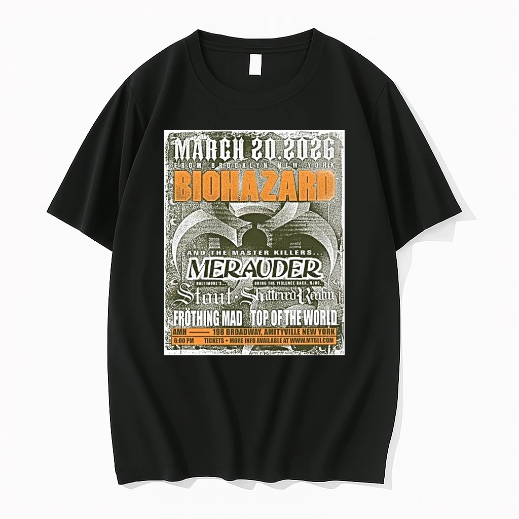 Biohazard Strong Island 2026 Shows At Amityville Music Hall March 20 21 2026 Shirts
