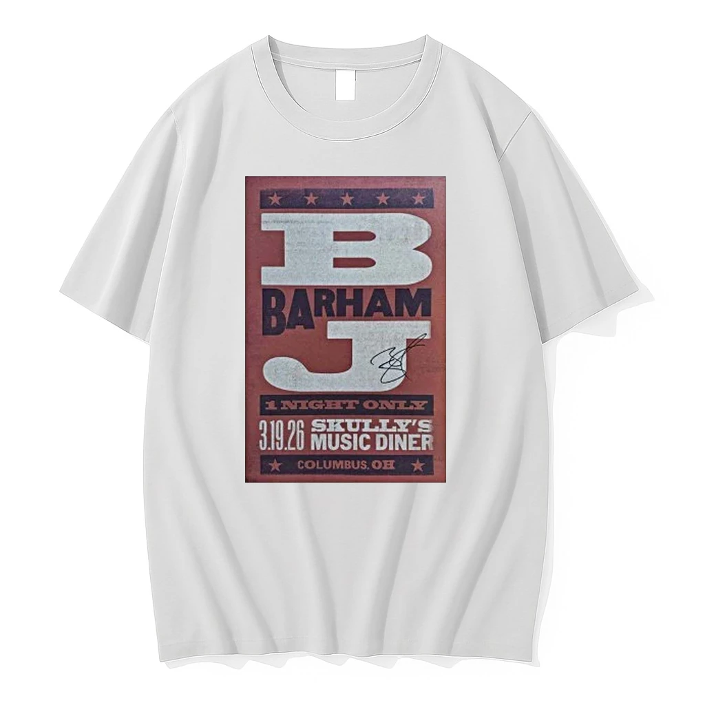 Bj Barham Columbus Skullys Music Diner Mar 19 2026 Shirts
