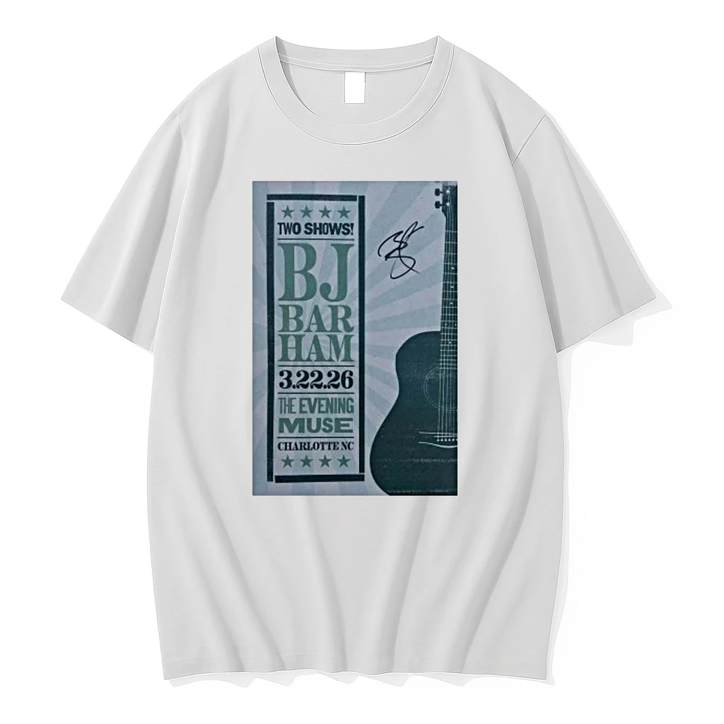 Bj Barham The Evening Muse Charlotte Nc Mar 22 2026 Shirts