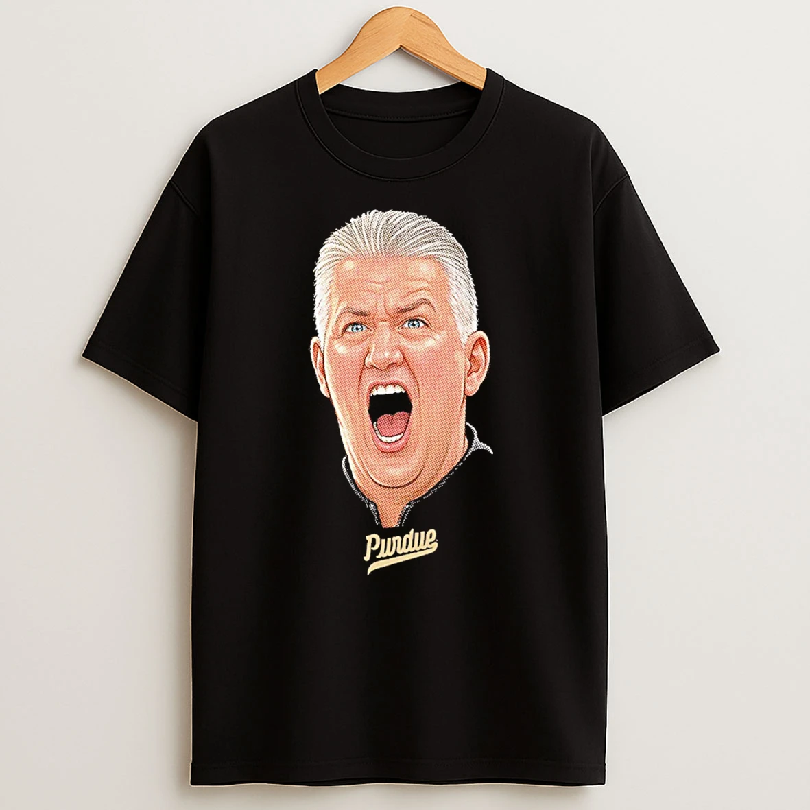 Black Matt Painter Big Head Coach Painter Purdue Boilermakers Shirts