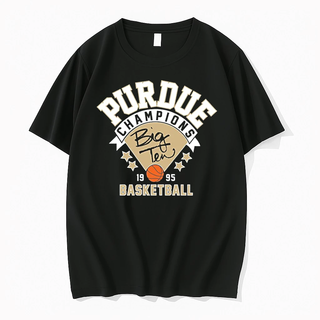 Black Purdue Boilermakers 1995 Big Ten Champions Trending Now 2026 Shirts