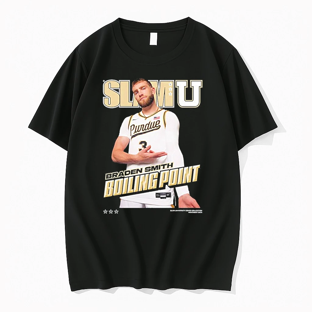 Black Slamu Braden Smith Boiling Point Purdue Boilermakers Champions Trending Now 2026 Shirts