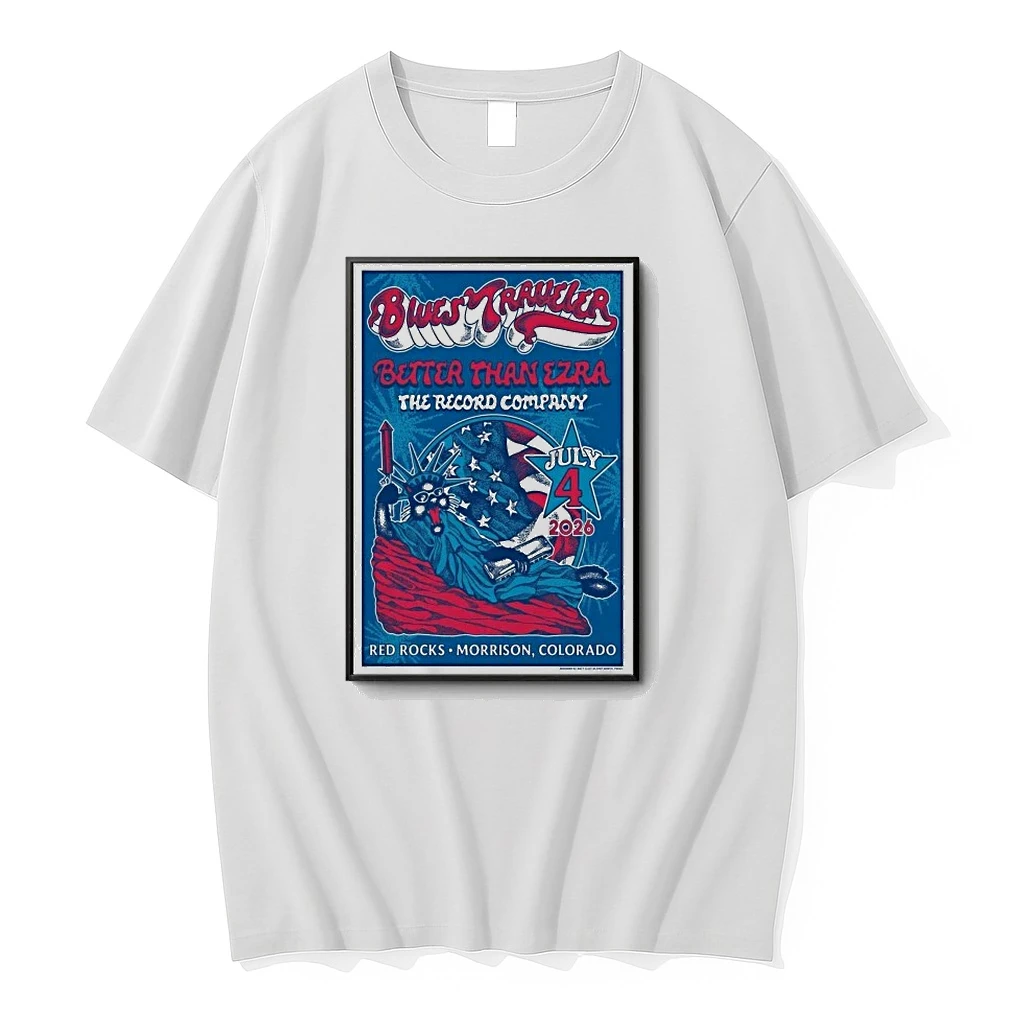 Blues Travelerjuly 04 2026 Red Rocks Shirts