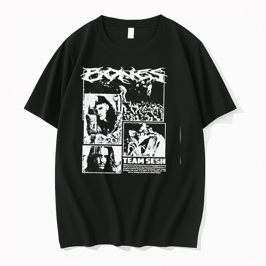 Bones Team Sesh Discography Artist Photo Shirts